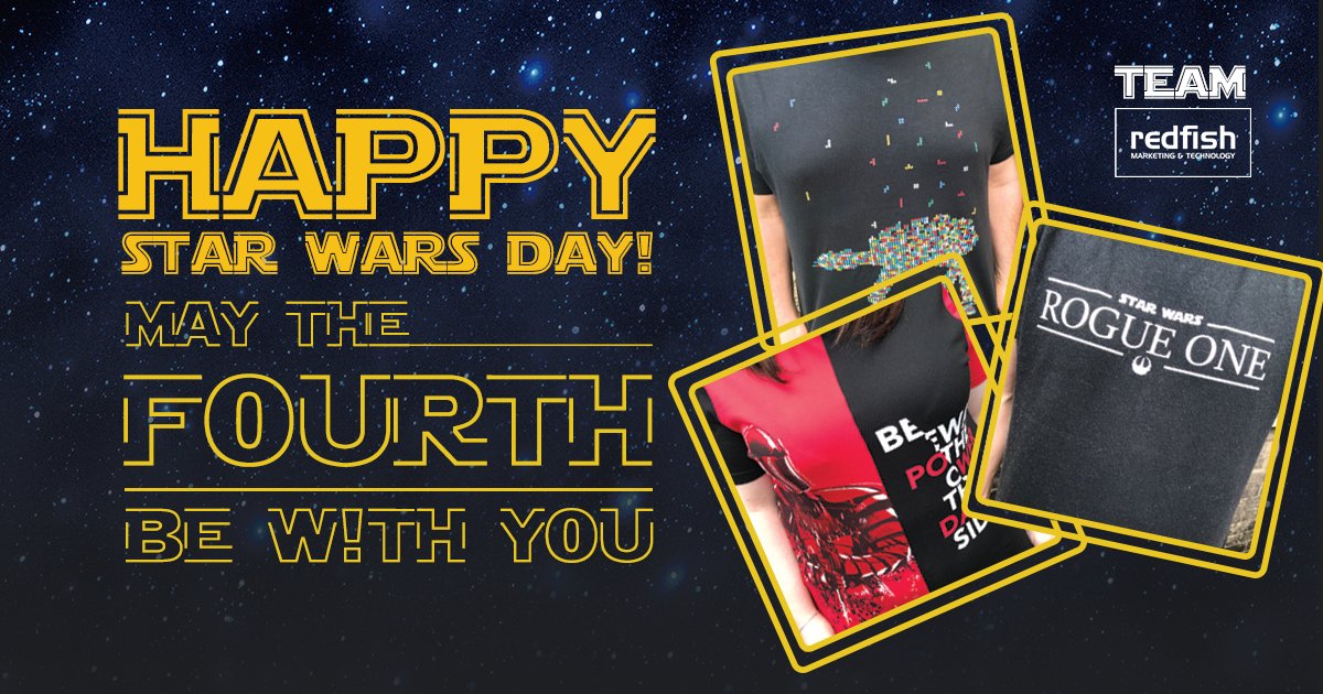 RedFishGroupUK's tweet photo. May the Fourth be with you today! #StarWars #maythe4th
@RedFishGroupUK https://t.co/Te2uYlIwPe