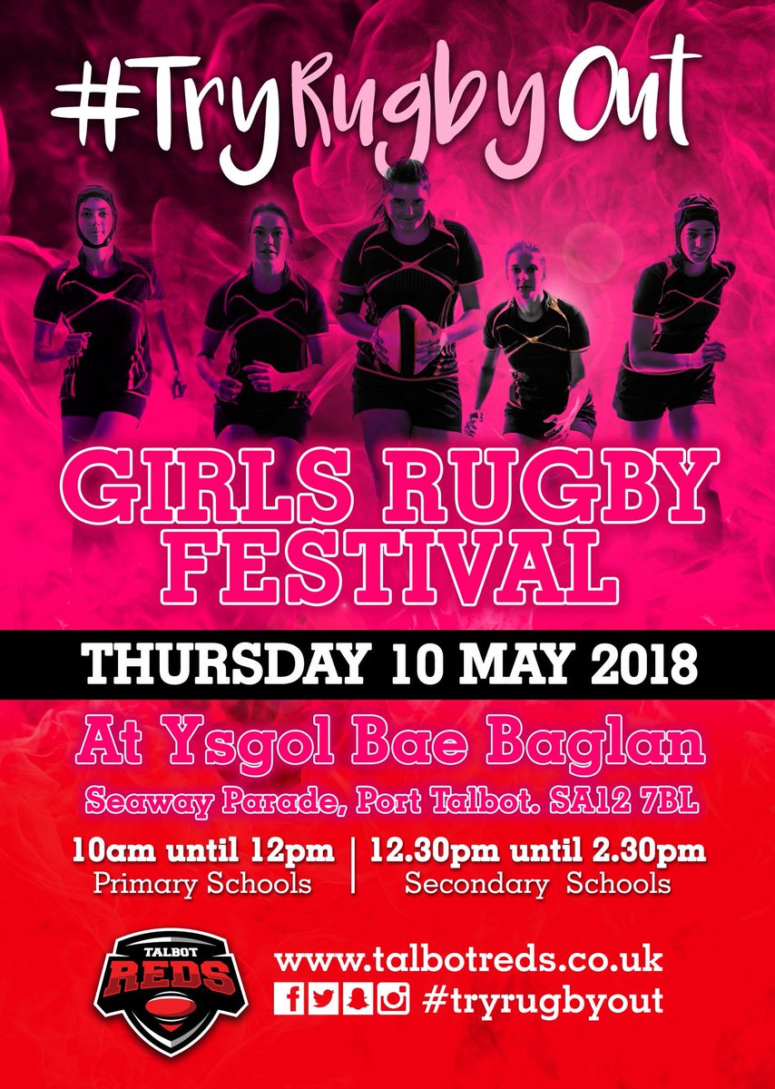 NPTC Get Active! (@nptcgetactive) on Twitter photo Rugby is a great way to keep fit and active! π
Why not try rugby out with the <a href="/TalbotReds/">Talbot Reds</a>? All ages and abilities welcome ππ» No experience necessary ππ»
Just pop along to the Girls Rugby Festival at <a href="/BaeBaglan/">Ysgol Bae Baglan</a> next week or get in touch to find out more! ππ΄
#GetActive Rugby is a great way to keep fit and active! π
Why not try rugby out with the <a href="/TalbotReds/">Talbot Reds</a>? All ages and abilities welcome ππ» No experience necessary ππ»
Just pop along to the Girls Rugby Festival at <a href="/BaeBaglan/">Ysgol Bae Baglan</a> next week or get in touch to find out more! ππ΄
#GetActive