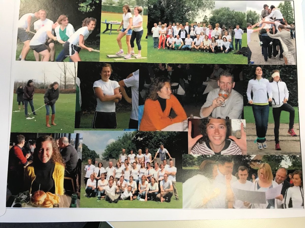 Wat een verrassing ! Thanks aan alle collega’s #aquafin #teambuilding