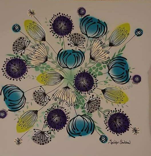 CreativeFineArt's tweet photo. These four fabulous floral paintings, created by @JenLEECrow they are in the process of being produced into limited edition prints.  For more info please take a look at our website - https://t.co/01eT4cY1nh or email us at - enquiries@creativefineart.co.uk https://t.co/xuO2IvryYb