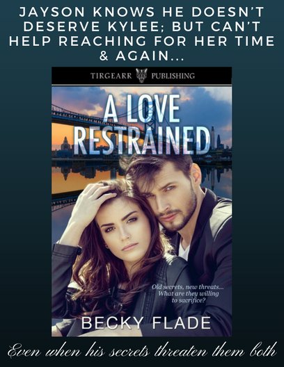 BeckyFlade's tweet photo. "with its solid plot and a few twists and turns, [#ALoveRestrained] is a strong choice for anyone interested in an emotional love story that may break readers' hearts." - @LibraryJournal 

#RomanticSuspense @Tirgearr 
#crFriday #weekendread 
https://t.co/1uq736aCbK https://t.co/Uw6djMs7Uy
