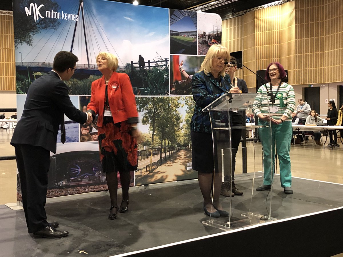 Carole congratulates the winning Tory candidate in her ward. Thanks to everyone who voted for me and to all my wonderful helpers and supporters.