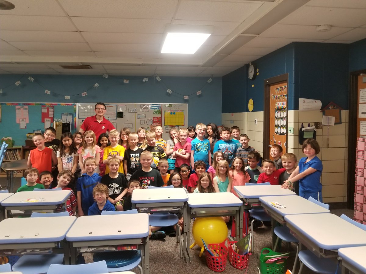 CPBeckyKnight's tweet photo. Busy week for @CPCardinals 2nd grade! On Wednesday, we had a visit from @JBurchfieldWx for weather safety.  Today we're off to @FFBotCons! @ABC21WPTA https://t.co/PCn6GSFnSg