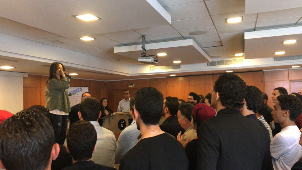 MITEFarab's tweet photo. All times highlight of our trainings is the entrepreneurship oath! And our #BloomMasters finalists took it today @BIATfondation #Tunis Thank you @AmalDokhan @AbdoomJiffry https://t.co/erebCKs9qR