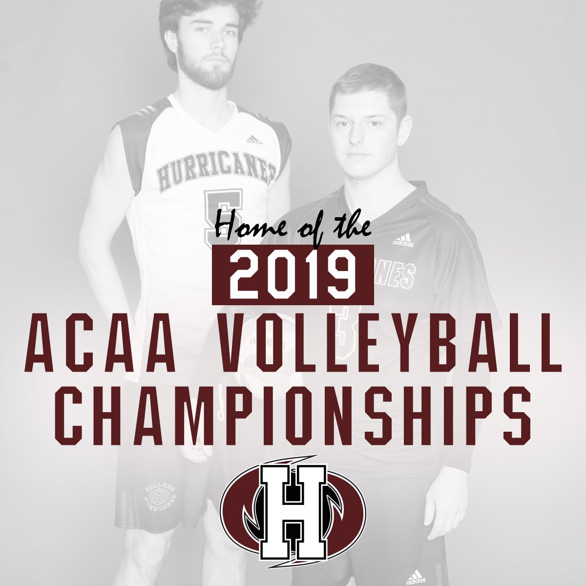 It's official, the Holland Hurricanes will be hosting the 2018 ACAA Cross Country Running Championships as well as the 2019 ACAA Men's and Women's Volleyball Championships.

#FearTheStorm
<a href="/ACAA_AASC/">ACAA</a> @CCAAsportsACSC