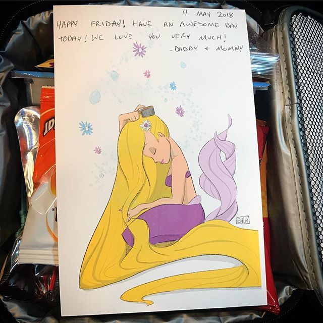 ShaneCreates's tweet photo. Well my youngest has requested princess and super hero mermaids...so I guess I’ll be doing some of Jose for this #Mermay. She’s the boss!
•
•
#rapunzel #tangled #disneyprincess #disneyart #disneyartfeatures #princess #disney #lunchbox_notes #dadlife … https://t.co/JbIUOLRtBG https://t.co/1k6pbzMrx6