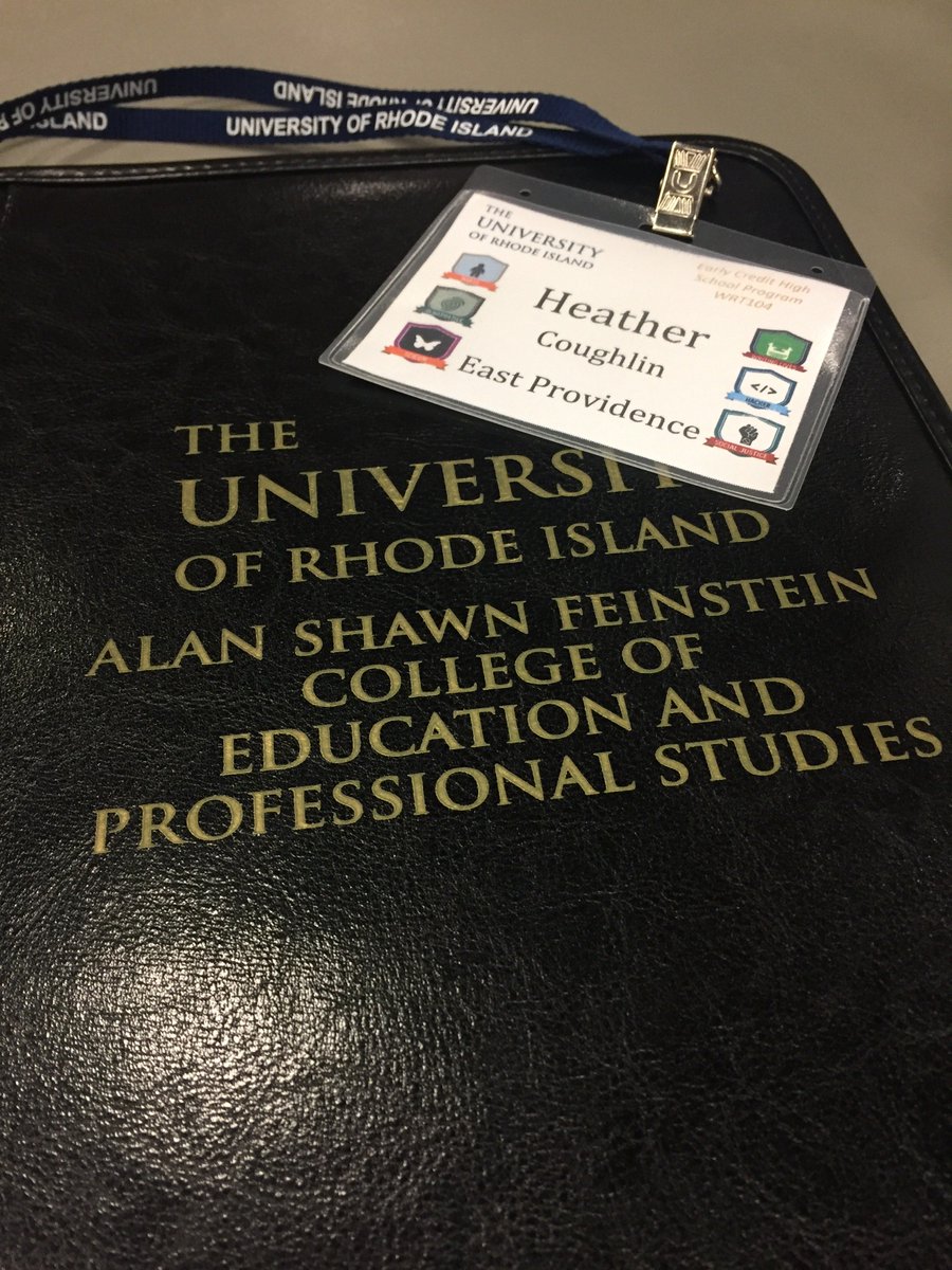 hmcoughlin's tweet photo. Ready to start the day @universityofri @URI_CEPS #ECHSP #townieteacher #uriwrt104 https://t.co/b6yqzfaWho