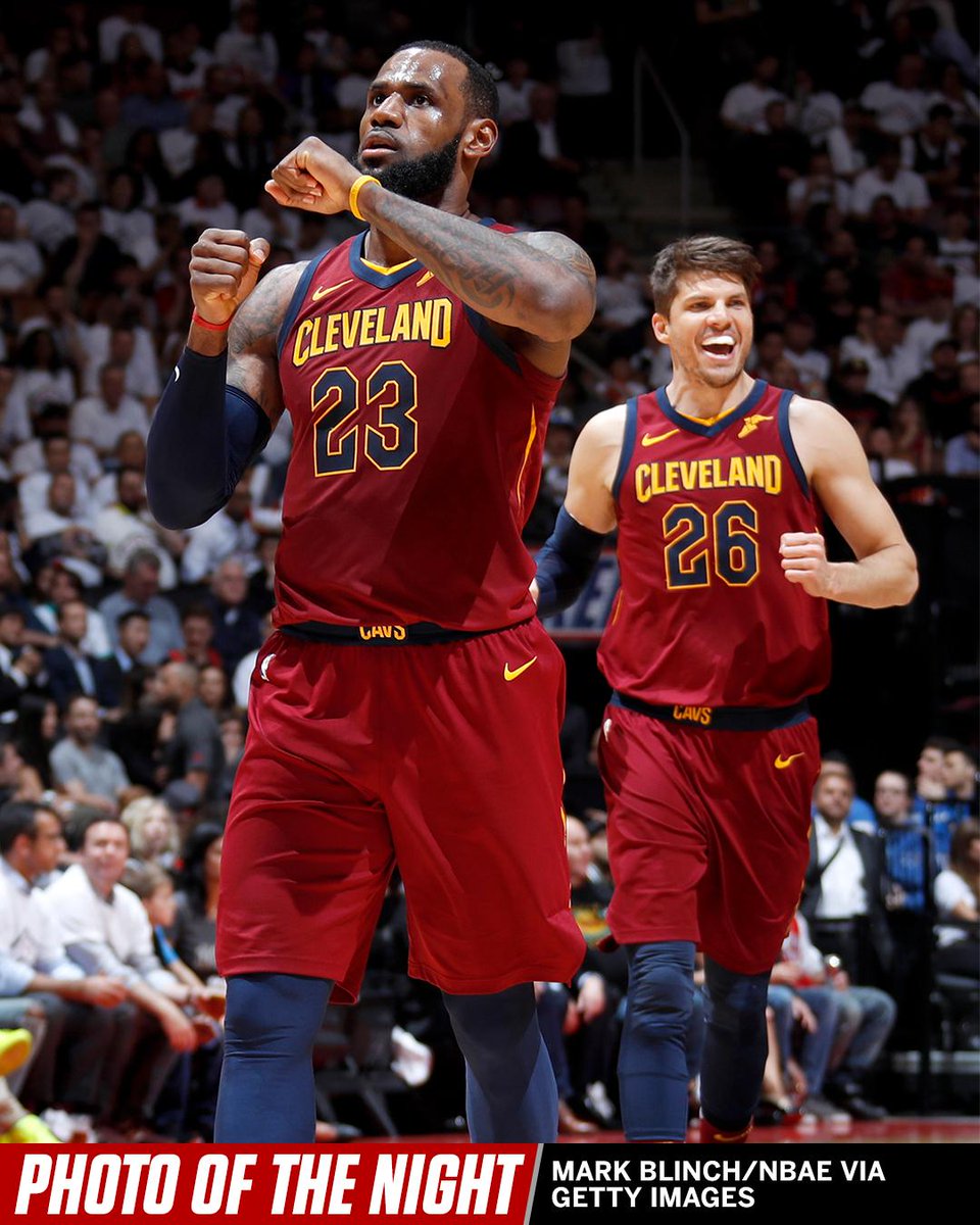 espn's tweet photo. The 👑in the North. #PhotoOfTheNight https://t.co/7ZibD1oseV