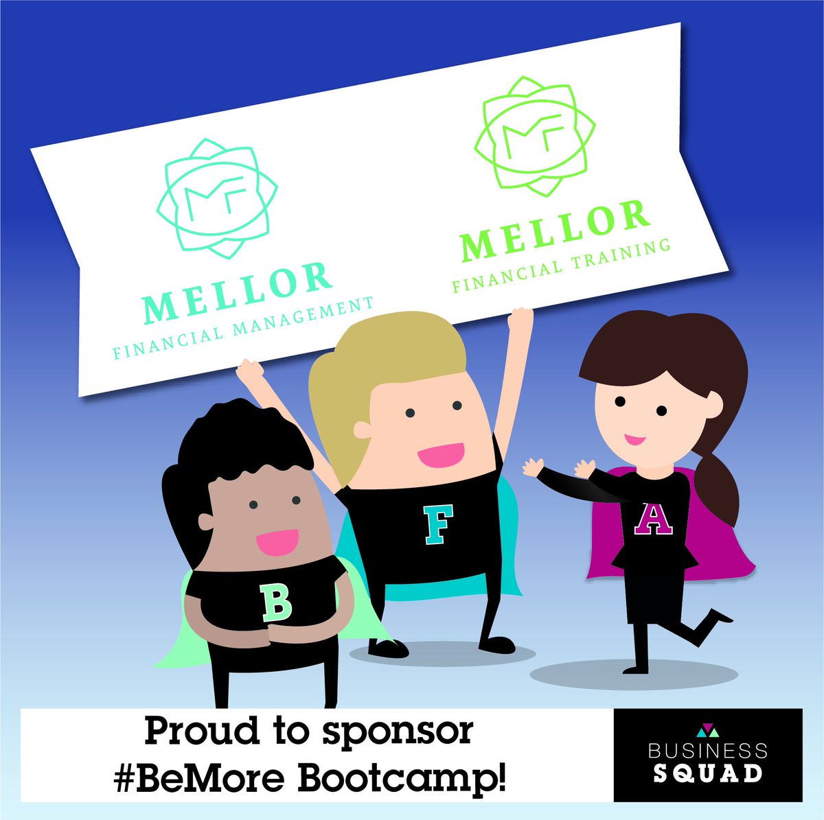 Delighted to be sponsoring the #bemorebootcamp with <a href="/ThinkSmartMktg/">ThinkSmart Marketing</a> businesssquad.lpages.co/business-squad…