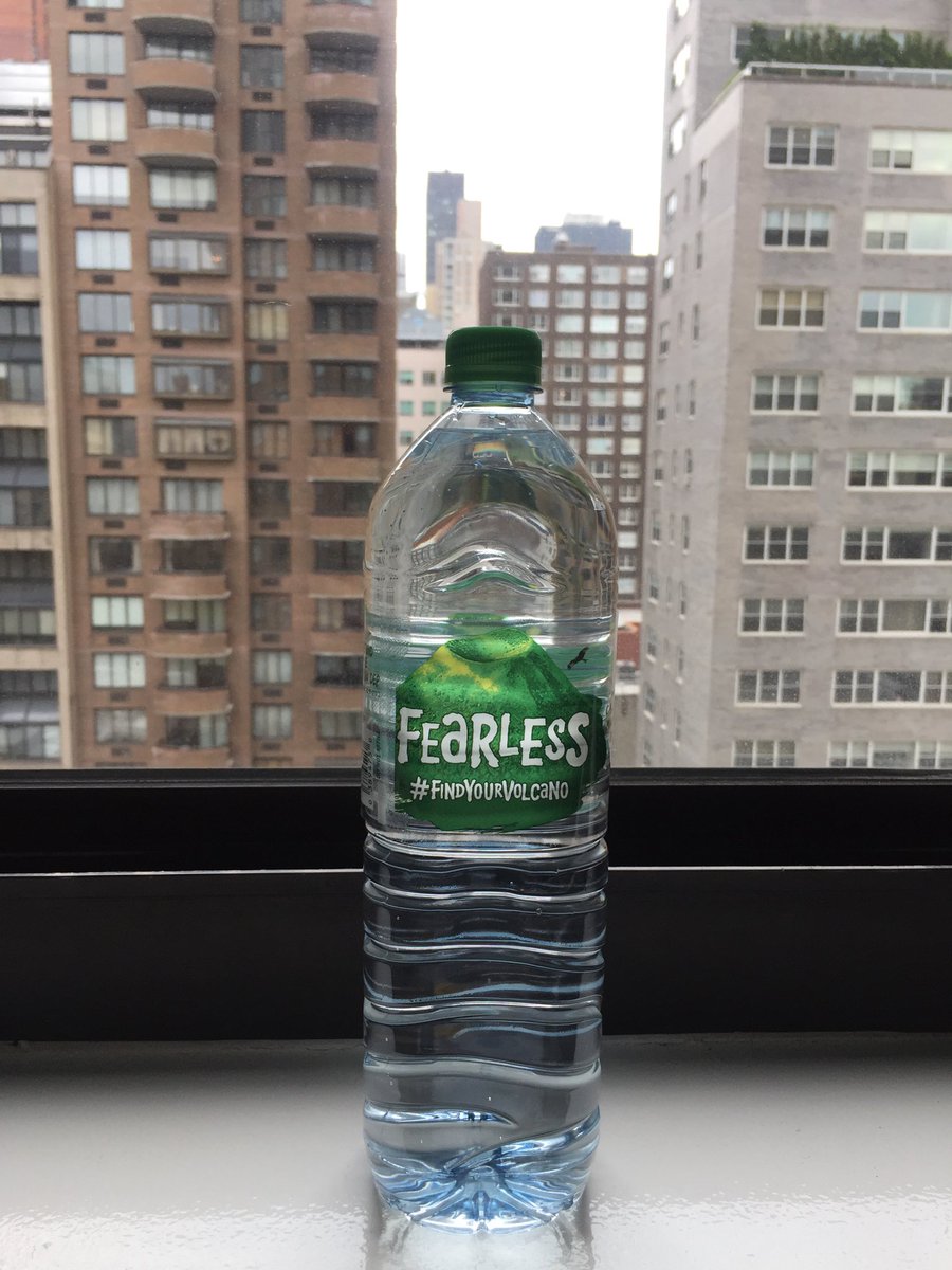 JonathanAlpert's tweet photo. As a psychotherapist, performance coach, and author of #BeFearless I was happy to see @VolvicUSA @volvic_uk @Volvic_fr promoting #Fearlessness and hydration. It's a great combo! #FindYourVolcano https://t.co/W7kL4ZY6av
