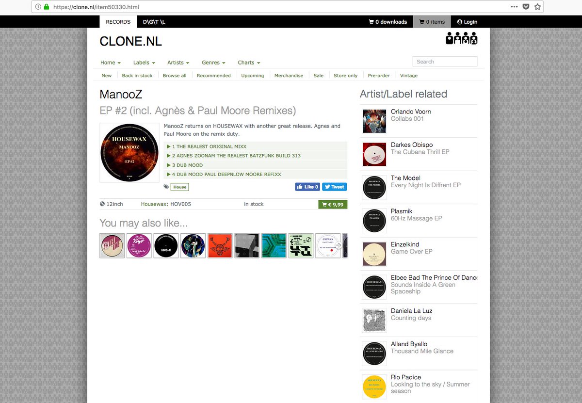 ManooZ82's tweet photo. My EP is now available at the mighty @Clonedotnl - get your vinyl copy here. https://t.co/w3CMMDjtym 
#manooz #housewax #ep2 #clone #house #dub #vinyl #dj #producer https://t.co/EXLqvdXbtC
