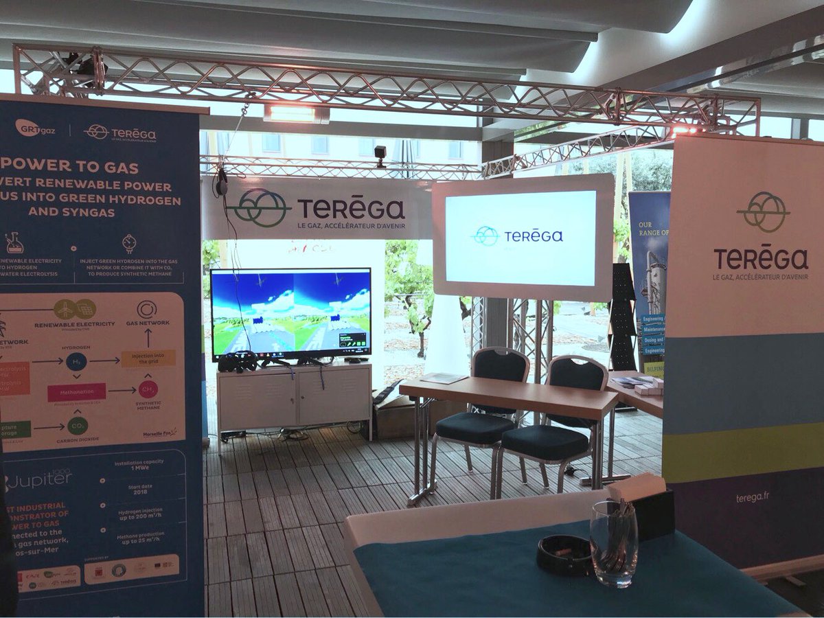 Teregacontact's tweet photo. Teréga présent au salon Regatec #REGATEC #Powertogas #Jupiter1000 https://t.co/VuX8esT4r1