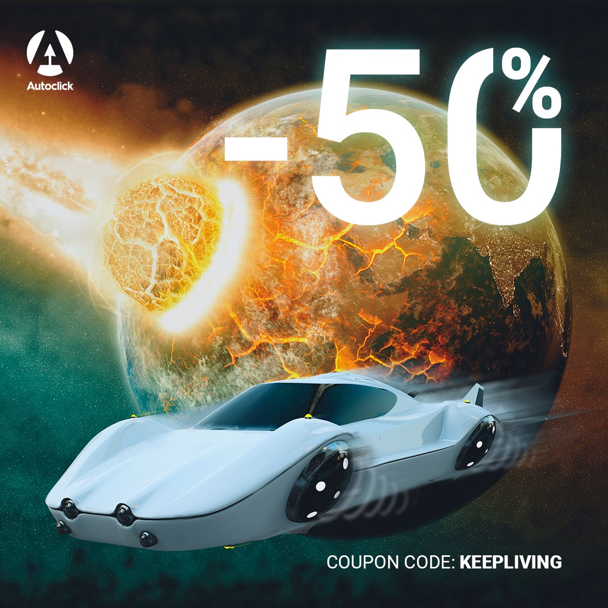 AutoclickCR's tweet photo. IMPORTANT UPDATE: We are extending the time limit for this offer until May 6. Enjoy the ride!
> https://t.co/RD8e0yglor https://t.co/5YUdxoCn2B