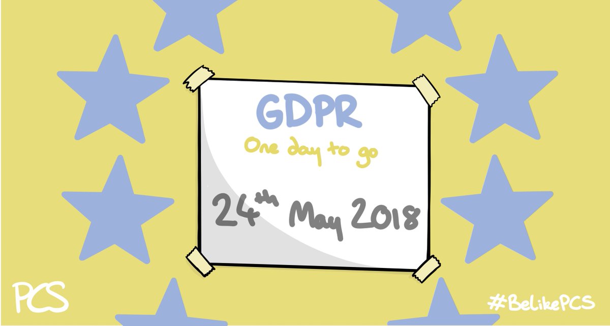 PCSbusiness's tweet photo. If you missed our #GDPR event, make sure you register for the @actif_hr #event on the 24th.
Our own @PCS_Shelley will be running through our 5 #Essential Steps for #IT. This isn’t one to miss!
https://t.co/ceVkAdQoqT https://t.co/RT9VGJp28b