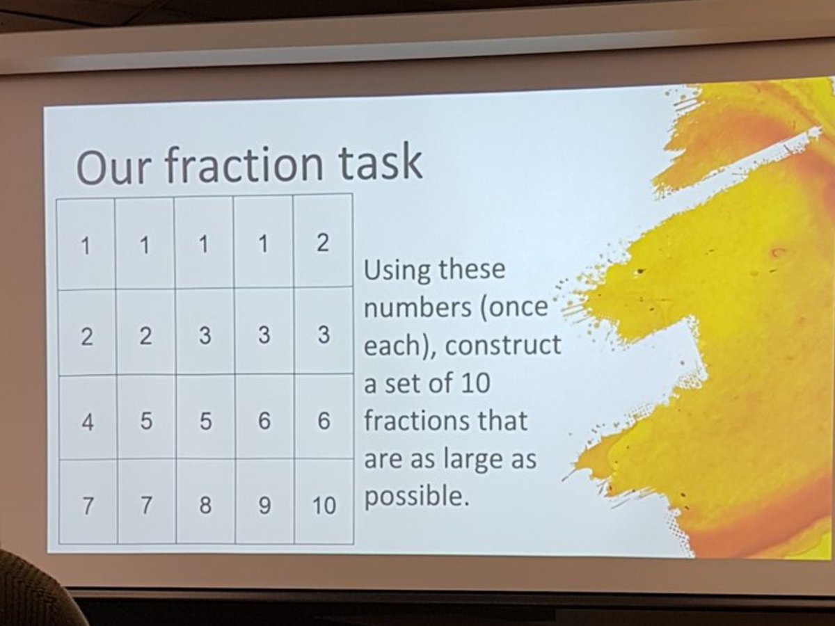 Without using any improper fractions <a href="/DiasNandita/">Nandita Dias</a> @a_kwofie @high5MASSEY <a href="/abellino6/">Andrea Bellino</a> <a href="/M_Leung114/">Mary Leung</a> <a href="/mangat_prabhjot/">prabhjot mangat</a> <a href="/me_gusta_math/">Roxanne Wright</a>  #OAME2018