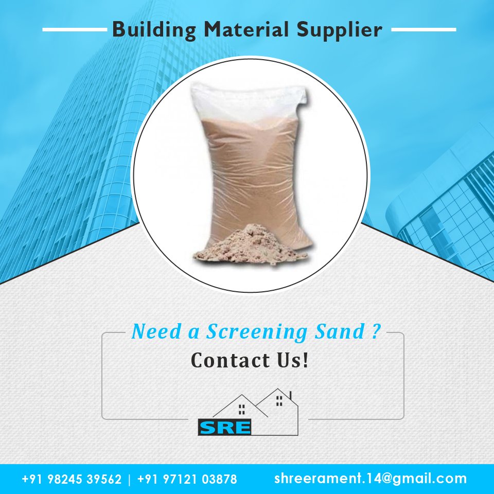 sresupplier's tweet photo. To assist, the best quality #ScreeningSand supply are with us at Shree Ram Enterprise. Need to Screening Sand?
Contact us!!
#ScreeningSand #ScreeningSandSupplier #BuildingMaterialSupplier
#ShreeRamEnterpris https://t.co/PxT7eYzSDm