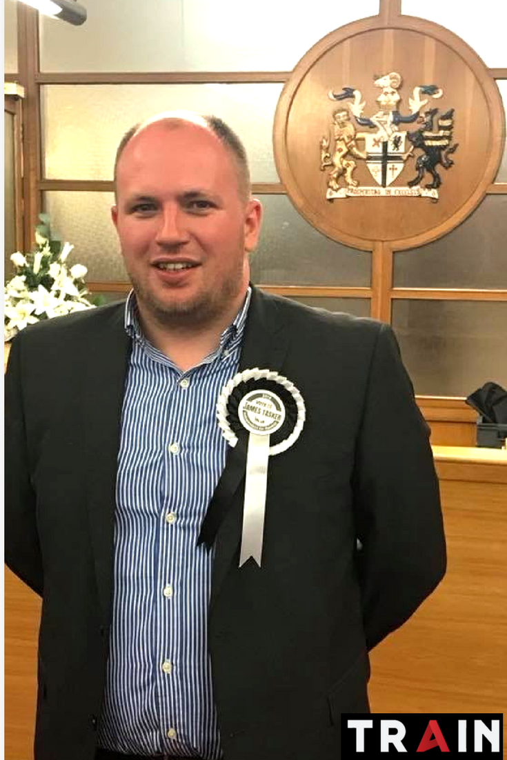 TrainRainhill's tweet photo. Congratulations and welcome to Councillor Tasker. Rainhill has at-last got a councillor who’ll work hard for the village. You brought everyone together and we’re all proud of you. Now the work starts! https://t.co/L8cNGQUQ57