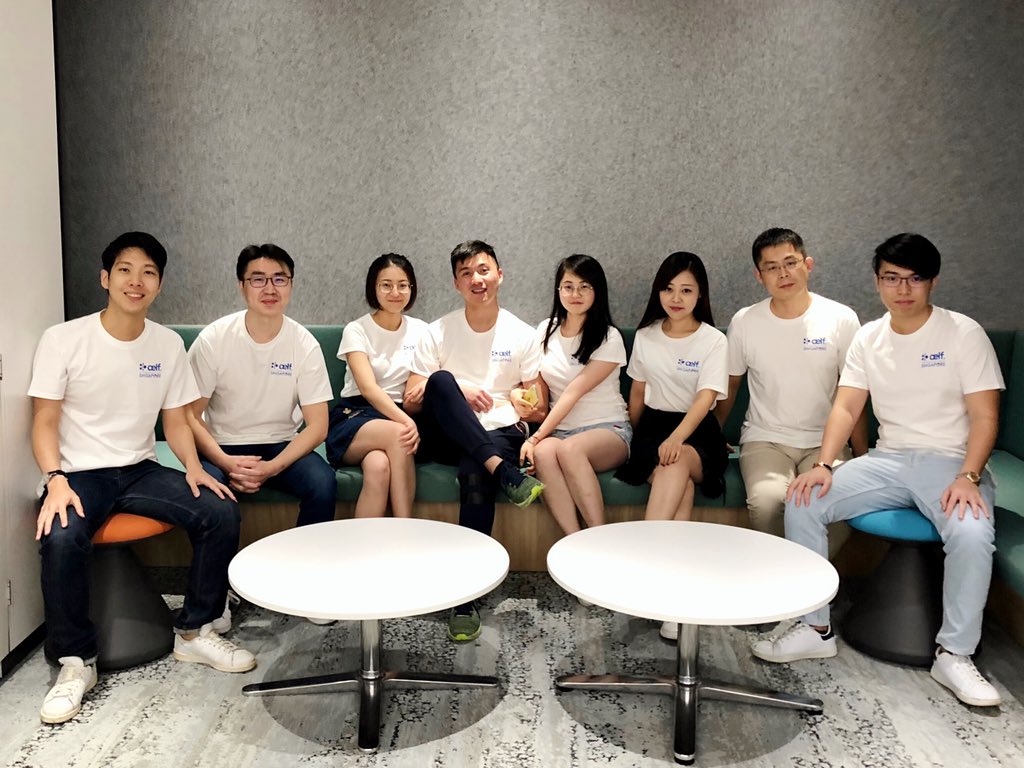 aelfblockchain's tweet image. aelf team in Singapore 🇸🇬