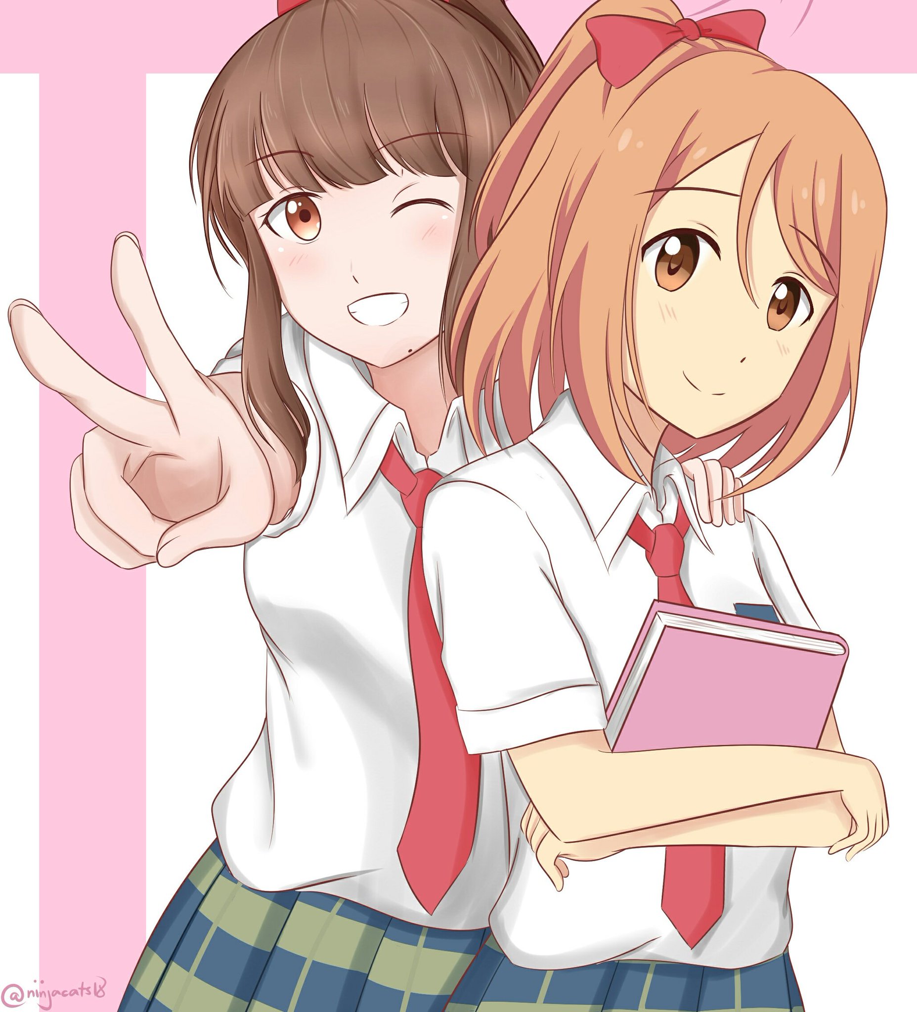 تويتر Ninjacat على تويتر ゆりしぃ X 坂井理奈 桜trick T Co Ioep9wwdaa