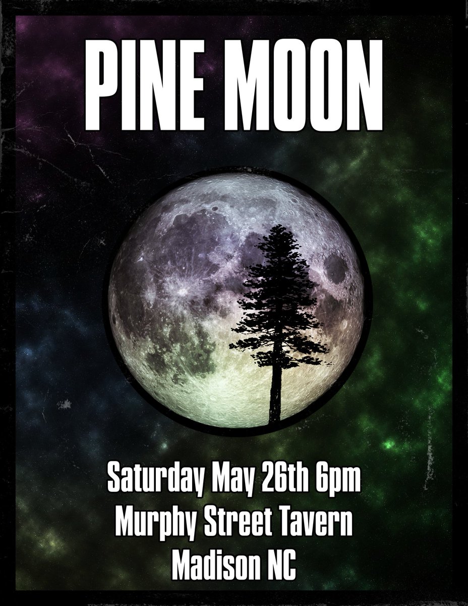PineMoonBand's tweet image. Pumped to announce my first show!