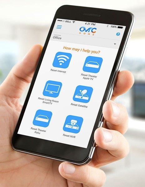 SmartSystemsCHA's tweet photo. The #OvrC App from @SnapAV allows you to reboot devices that are connected to your #WattBox battery backup with just a tap. Imagine being able to simply select an icon to reboot that cable box! #SmartHome #TechnologyIsCool #ChattanoogaSmartSystems https://t.co/dROC3CTAgB