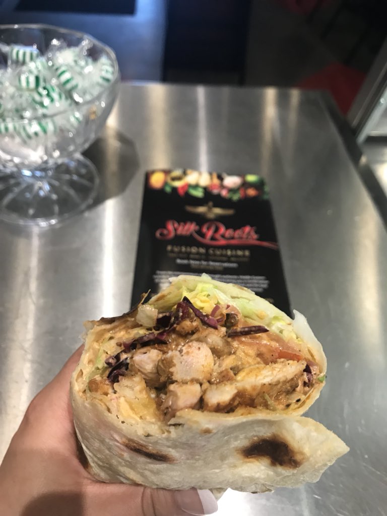 Mmmhmmmm! Come and get it! #DönerWrap #silkRoots
