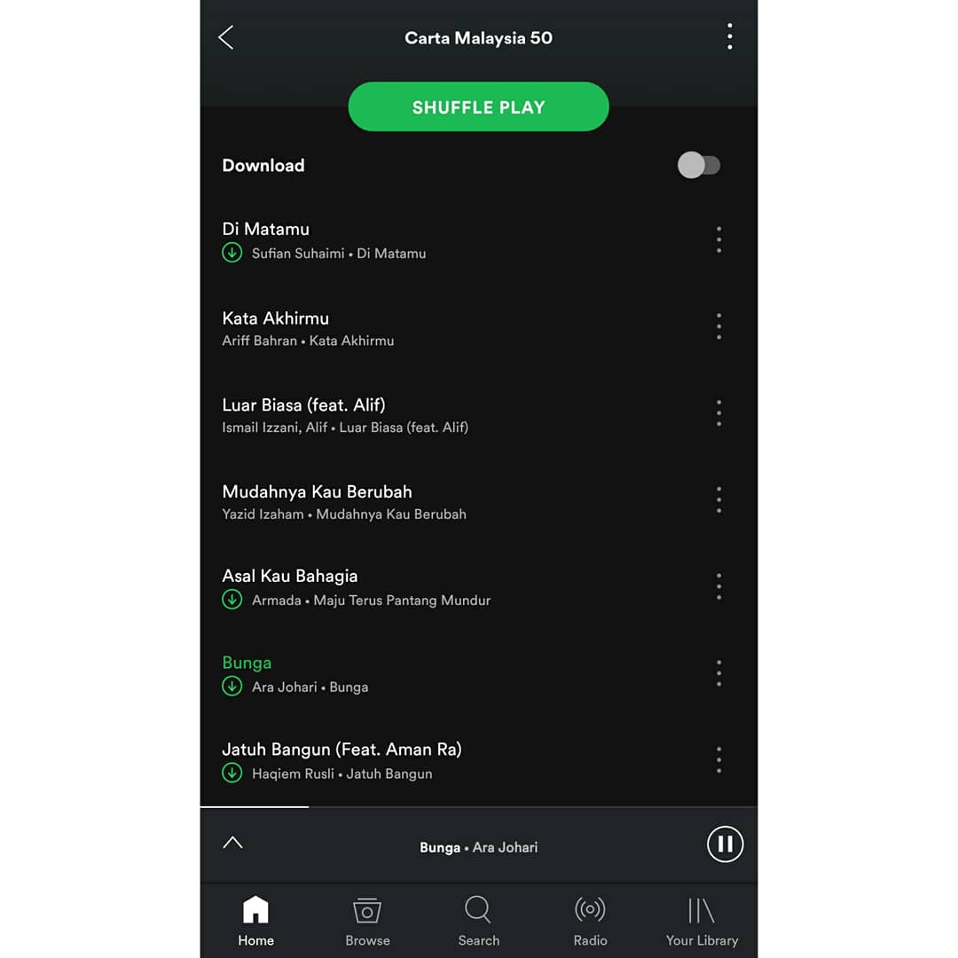 Arasquad_AFJ's tweet photo. Kedudukan Bunga minggu ini. Maaf lambat update, terlupa๐
.
๐ธ@JOOXMY @recordingindustrymy ๐น
.
@AraJoharii @SpotifyMY #arajohari #araaf2016 #warkahuntukku #bunga #bungabyarajohari #virusbunga #joox #spotify #itunes #erafm #thrgegar #hotfm #suriafm #arasquadofficial #arasquad https://t.co/j2XX3rljNG