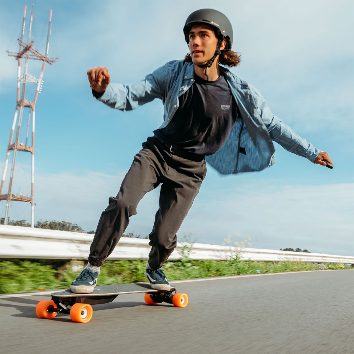 BoostedBoards's tweet photo. Industry-leading remote and firmware for safe, secure braking and instant acceleration, Boosted Plus is an instant classic. #BoostedBoards #BoostedPlus #EnjoyTheRide https://t.co/ASSNalg1EB