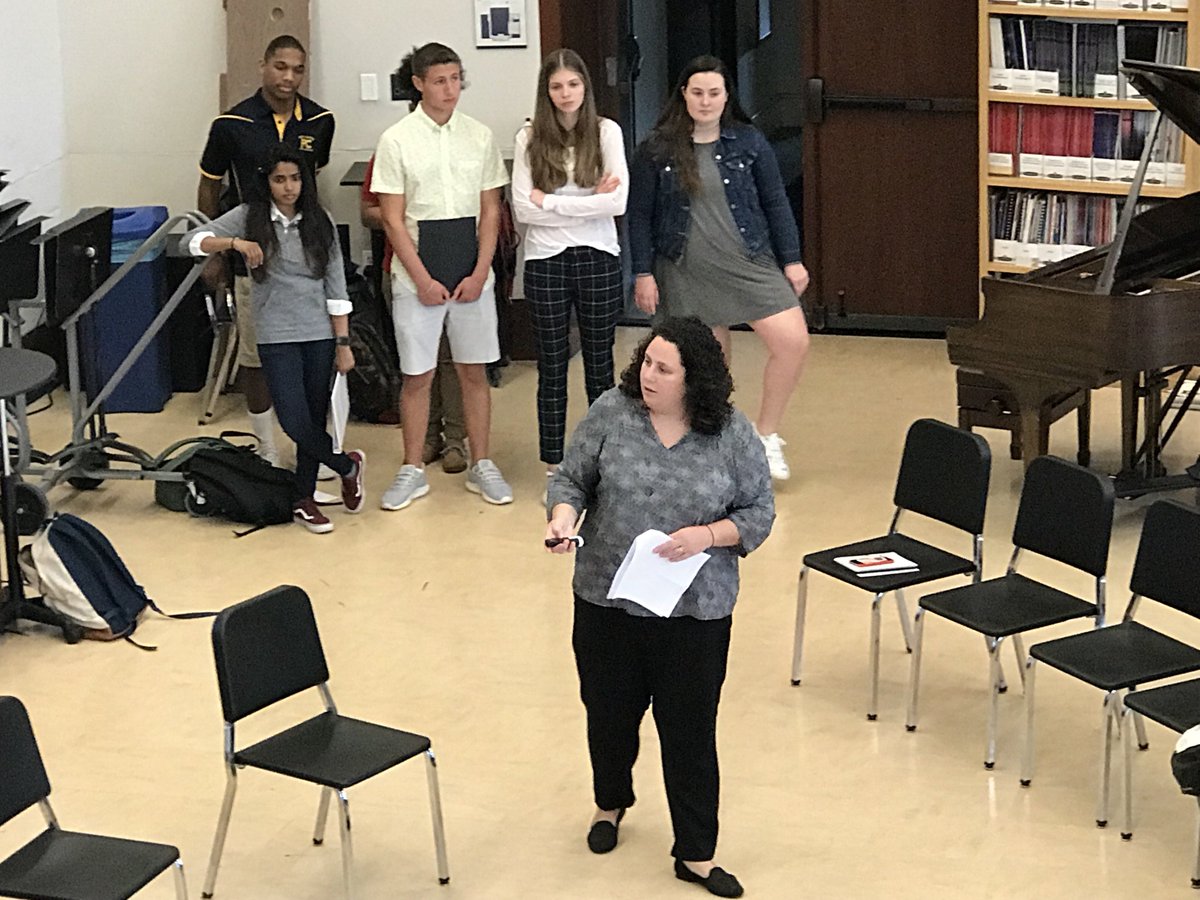 PennCharter's tweet photo. Just as the arts are key to the PC experience, service is central. Sharon Ahram describes the Center for Public Purpose to OPCs, and how it is integrated into Quakerism and the three areas PC focuses on. Poverty, food insecurity and education. #publicpurpose #QuakerEd #OPCweekend https://t.co/l5QBATWqGO