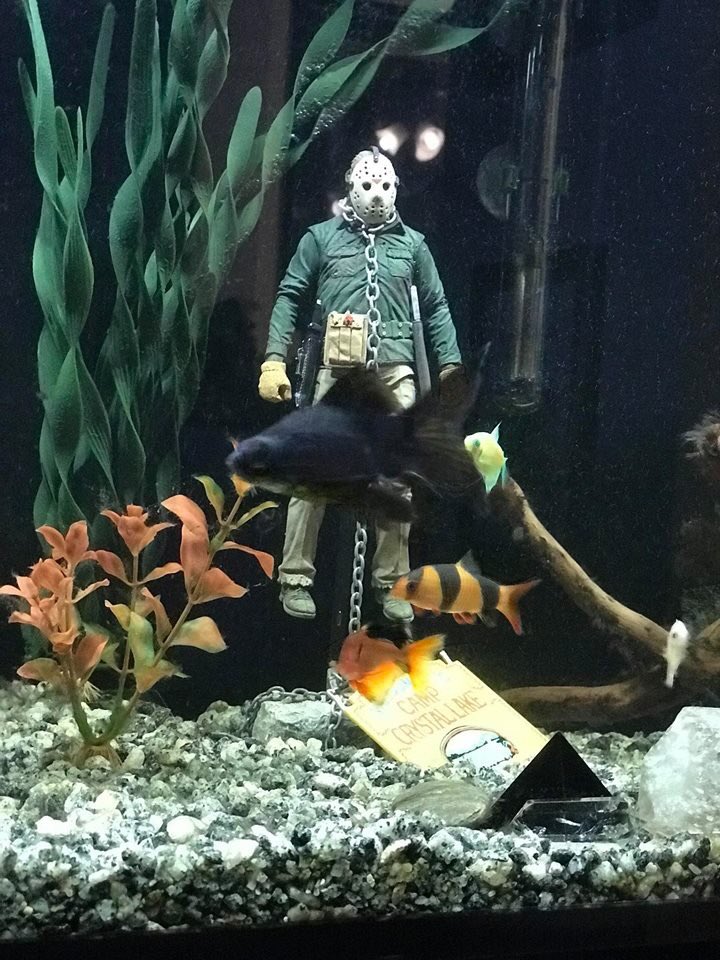 jason aquarium decoration