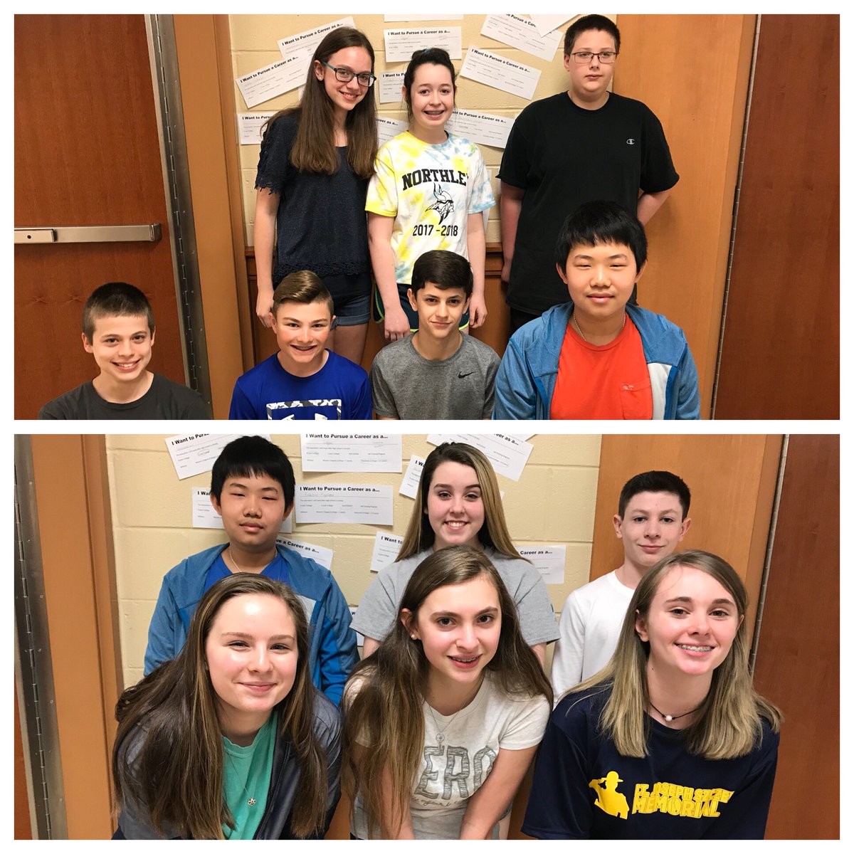 BLUE STUDENTS OF THE MONTH!We are proud of  you! 💙#studentsofthemonth #penndelcoproud