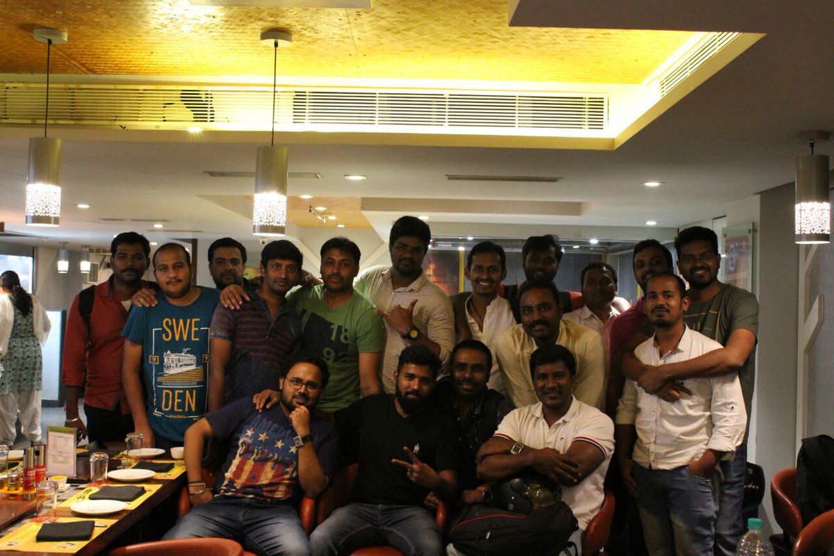 Ashokraman4's tweet photo. #wirecardindia #teamdinner https://t.co/B6F4Fcb7Ag