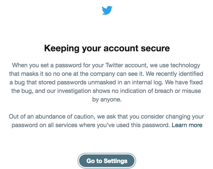 MAInteractive's tweet image. #Twitter recomienda que cambies tu contraseña, tras detectar un error interno en el enmascarado de paswords. #SocialMedia #Trends.
En la liga las recomendaciones de @Twitter para que tu contraseña no sea vulnerable: facebook.com/17308479609163…