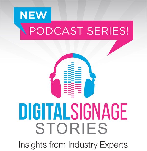 DSEShow's tweet photo. Tune in to our new #podcast series, #DigitalSignageStories, to hear industry experts share their insights on successful #digitalsignage projects and installations! #digital #avtweeps #dooh #DSE2019 #DSConnection https://t.co/wbxyk5zZ2b https://t.co/AQKzymd9T3