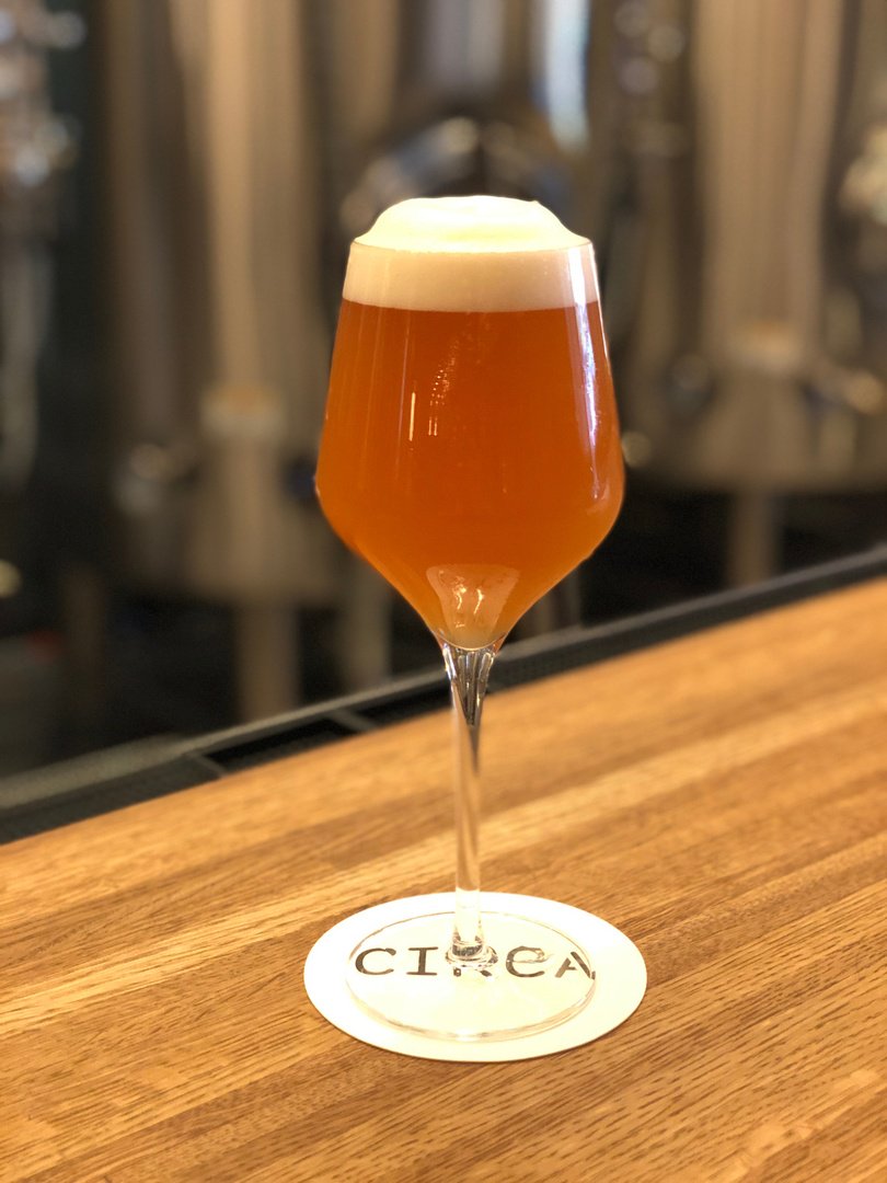 We've had a fun couple of weeks brewing and preparing for <a href="/monikerartfair/">MONIKER ⏰🔜 Moniker NFT Marketplace 💥JOIN MM💥</a> and today our Moniker Mango IPA makes its debut! 🍺💫 
ABV: 7.3%
OG: 16.3
IBU: 70
SRM: 5
Plus 22 pounds of fresh mango puree in each batch! #MONIKERxCIRCA