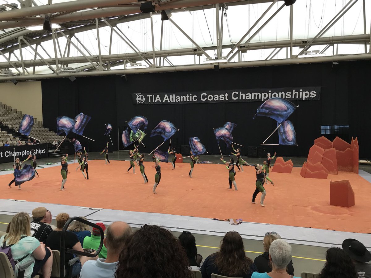 Color Guard wins their sub-group with a program record score of 90.14, they’ll advance to Saturday! #gojags