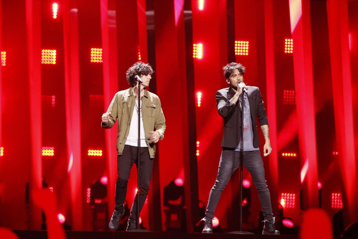 EurovisionRai's tweet photo. FIRST REHEARSAL! 🎧
VIDEO: https://t.co/6vZyH6hOa7
@MetaErmal @FabrizioMoroOff
#nonmiavetefattoniente
#metamoro
#Eurovision
#AllAboard
#ESC2018
#ESCita https://t.co/LDhOLxmRQs