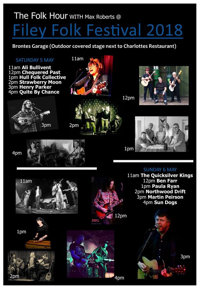 PaulaRyanMusic's tweet image. Its all happening in #Filey #BankHoliday #weekend #TourdeYorkshire #TDY  &amp;amp; brill #Folk #Festival I'll be playing on outside #stage of one of my favourite #Filey haunts @CharlottesFiley 1pm #Sunday Loads of other great music too! @gr8musicvenues @YorkshireGigGui @Yorkshire_Gigs