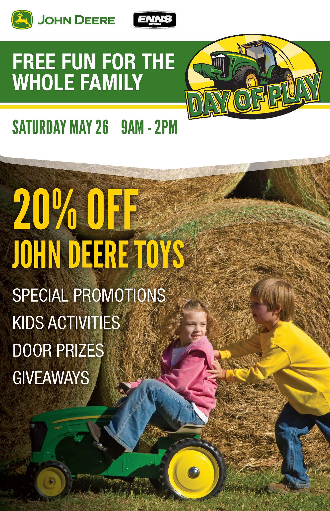 Enns Brothers on Twitter "Save the date! Our annual Day of Play event