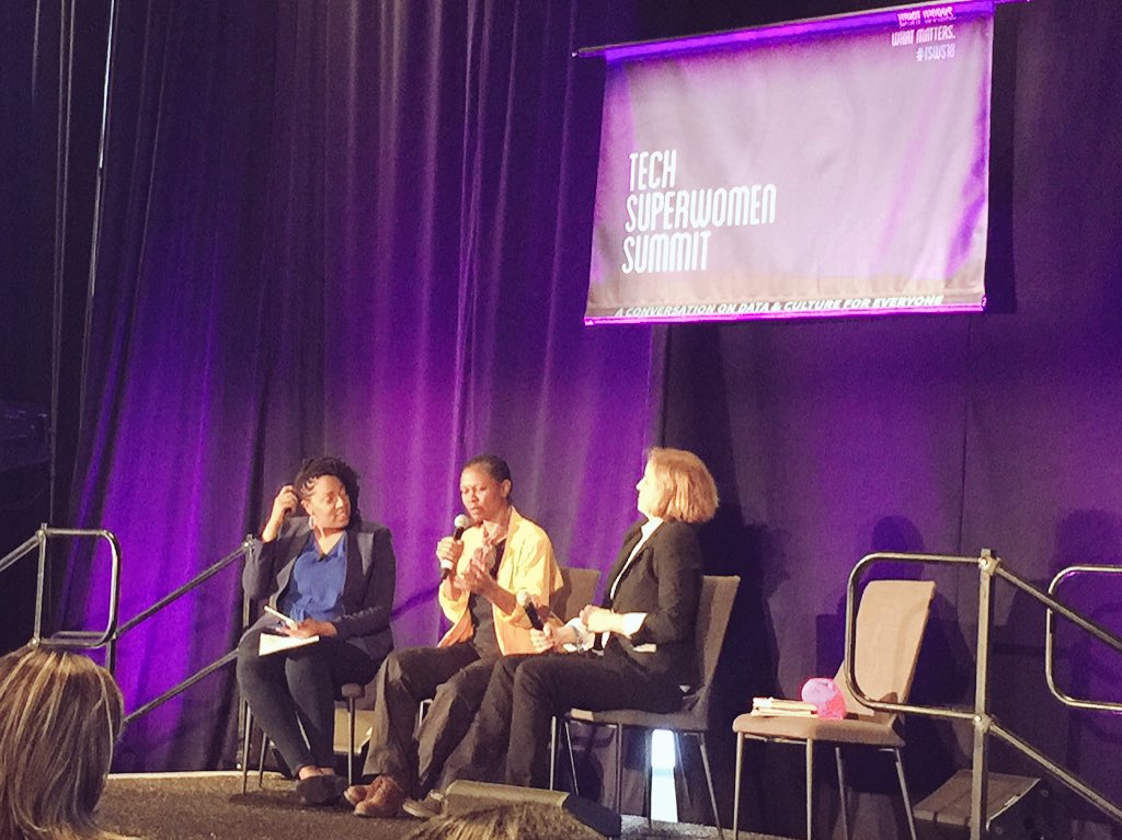 Margaret Hamilton wrote a pile of code almost as tall as herself. | <a href="/smithmegan/">Megan Smith</a> talking about her favorite hidden figures. #TSWS18