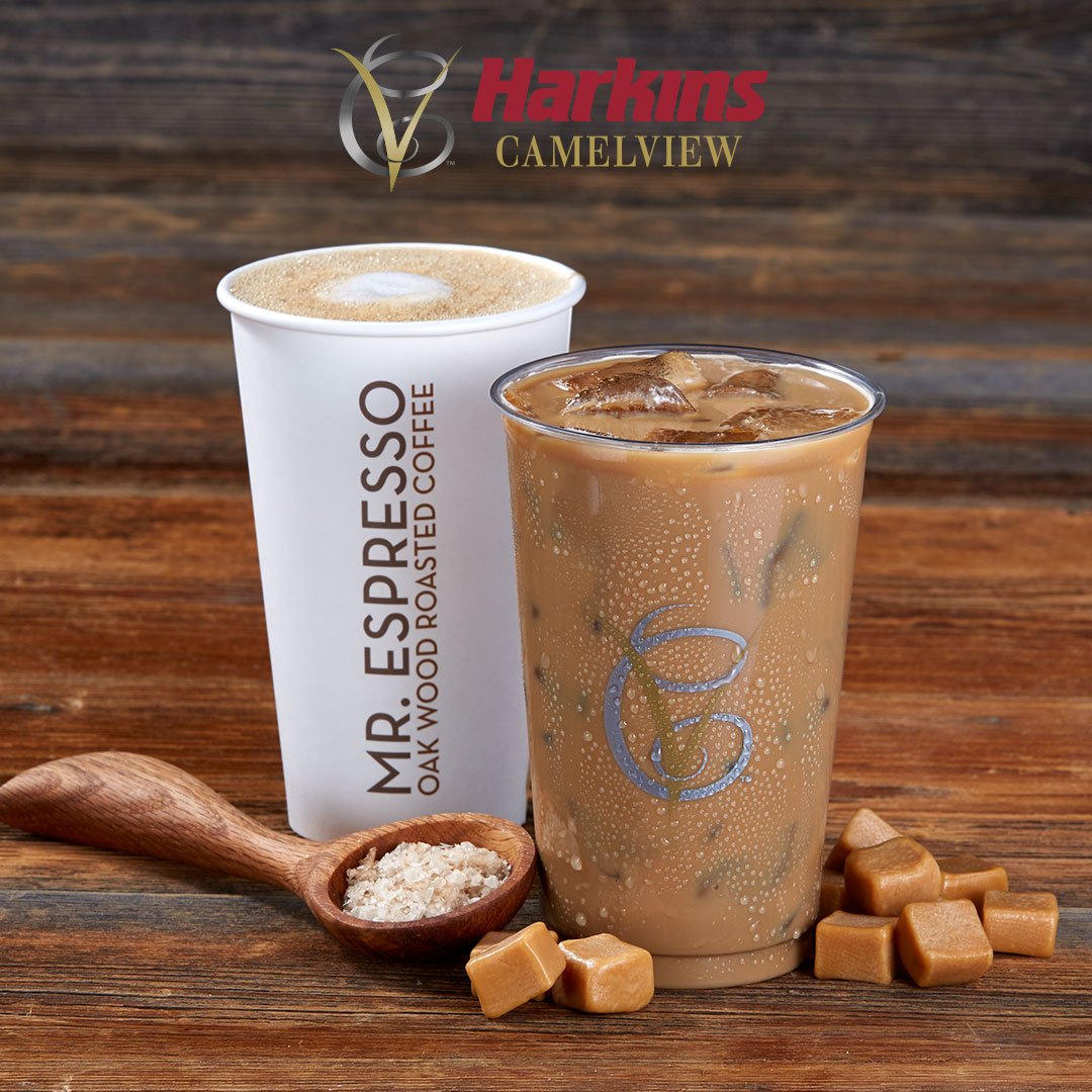 HarkinsTheatres's tweet photo. For a limited time, enjoy a Salted Caramel Latte exclusively at Harkins Camelview at Fashion Square! #HarkinsTheatres #Camelview https://t.co/PTGiaZRPYr