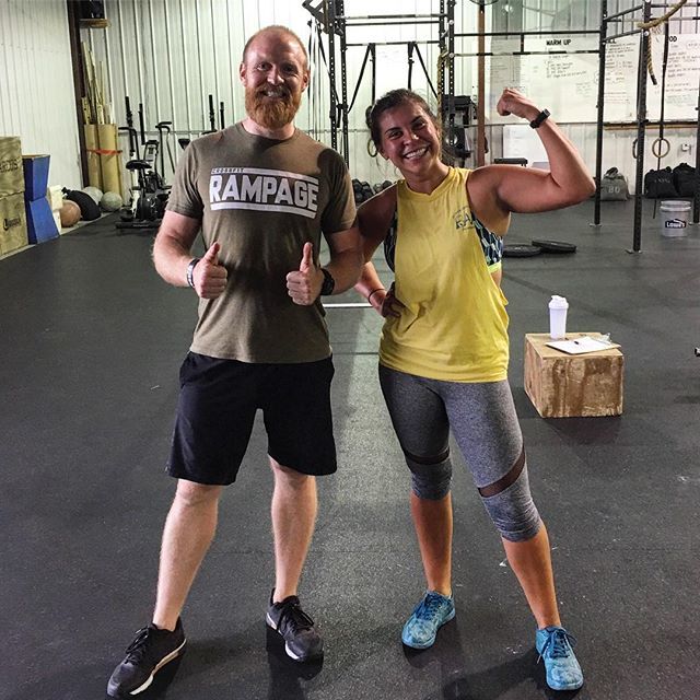CrossFitRampage's tweet image. Another successful 1-on-1 Foundations course complete. Sofia (@arslm_ ) already had fitness experience, but still learned a lot in foundations. Now she&apos;s ready to up her fitness game in our group classes!
#crossfitrampagefoundations 
#groupclass
#fitness
#beginner
#crossfit