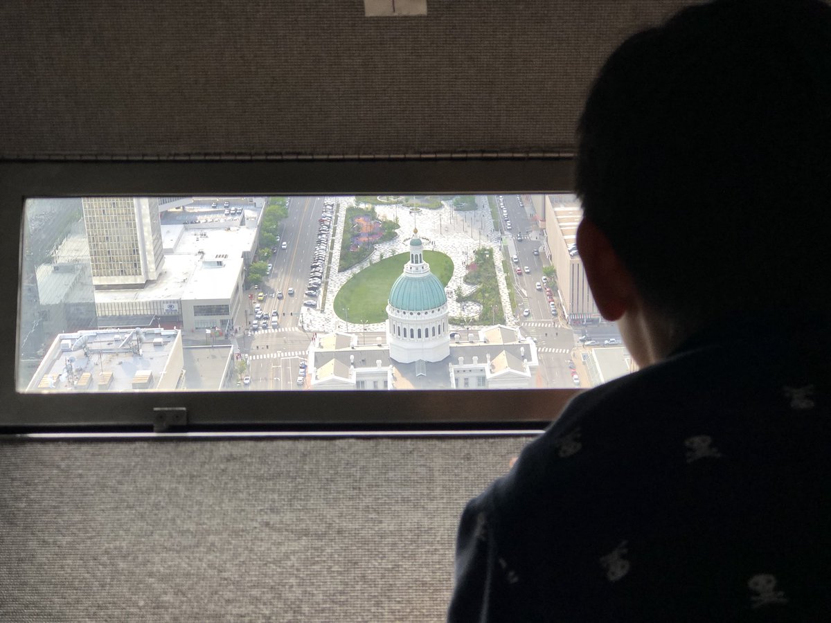 The view to the West. #Stlouis #stl #theArch