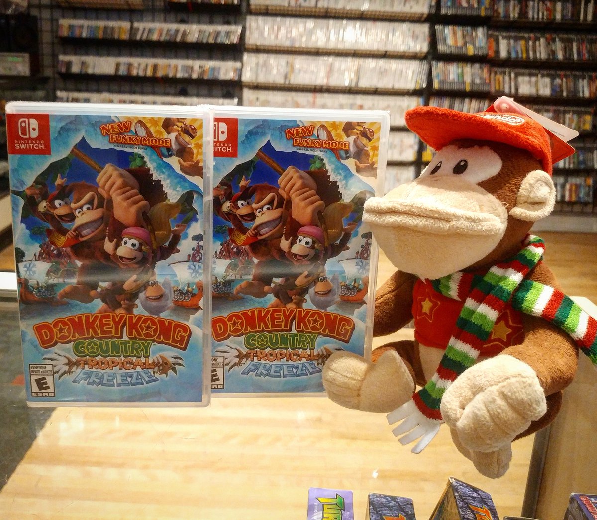 Iceman_VG's tweet photo. #DonkeyKongCountryTropicalFreeze Funks its way on to #Switch today!
.
#FunkyMode #NewFunkyMode #Funkadelic #FunkyKong #FunkadelicKong #SurfinSafari #DonkeyKong #DK #DonkeyKongCountry #TropicalFreeze #Funky #Funksit #FunkyTown https://t.co/3aZmFSRKFf