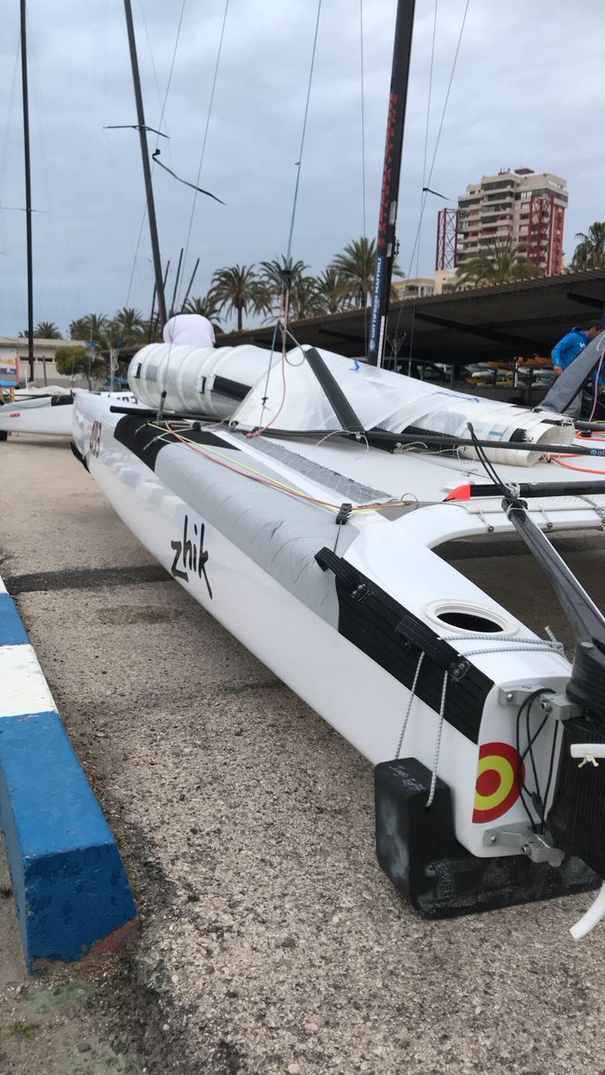 Todo listo ! First #acat #racing
#cantwait 
Thanks @zhik <a href="/balazsmarton/">Marton1DSails</a> <a href="/escuelavela/">ESCUELAVELA PORTOSINTEAM༝</a> <a href="/GottMaffioli/">Gottifredi Maffioli</a> <a href="/d3atech/">d3</a>