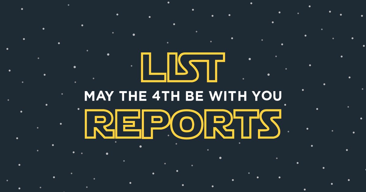 List_Reports's tweet photo. Wishing you all the best at your open houses this weekend. MAY THE FOURTH BE WITH YOU! https://t.co/VSMHiL7JFs