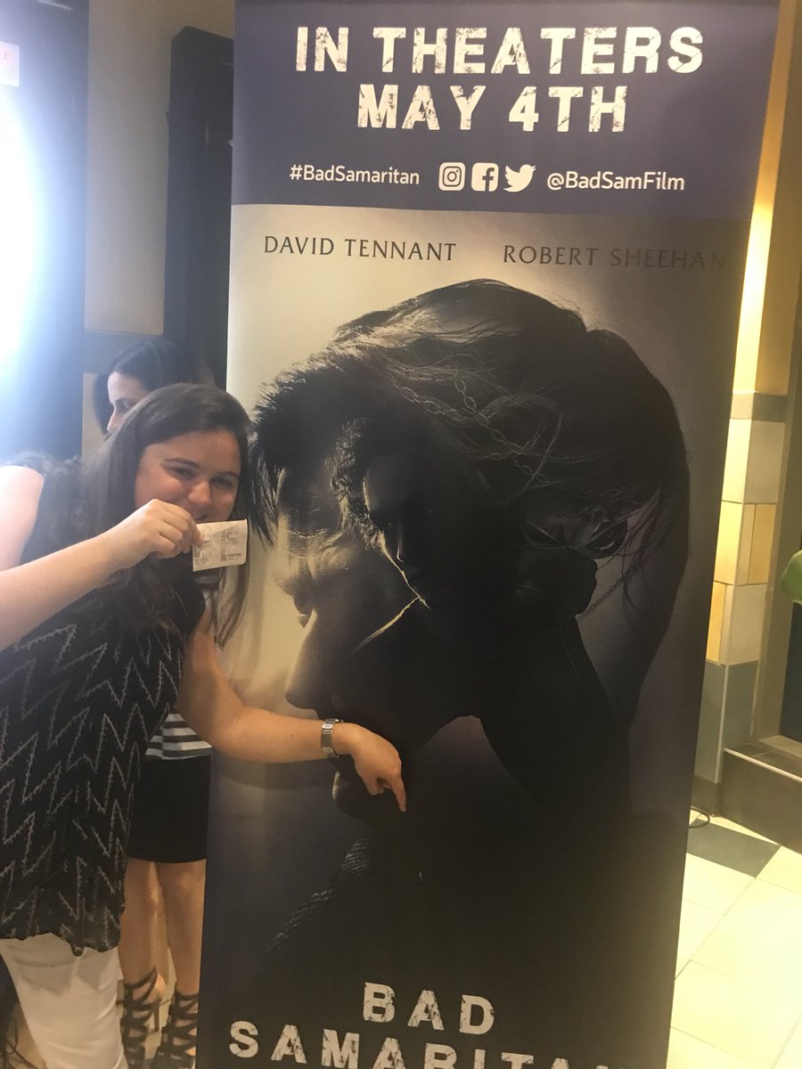 PerrPerrNYC's tweet photo. David Tennant makes bad look good!  Thanks for the great meetup @LegionMOfficial #BadSamaritan #legionM #MayTheFourthBeWithYou https://t.co/L9mVqkypt9