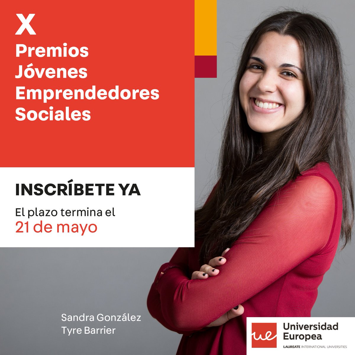 ReinventaTuEdu's tweet photo. Si eres un #EmprendedorSocial de entre 18 y 29 años puedes presentar tu candidatura a la
X edición de los #PremiosJES. Únete a la #ComunidadJES. https://t.co/DWi2FbDh2G https://t.co/h4lr5mNmxe