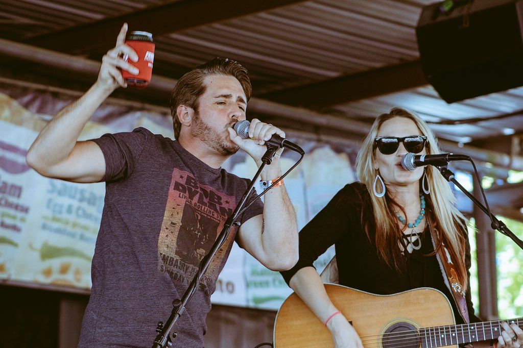 chefhodgie's tweet photo. โShe Ainโt Leavinโ @BriBagwell @mark_mckinney #ljtfest @texasmusicfest https://t.co/2AELPM8kI8