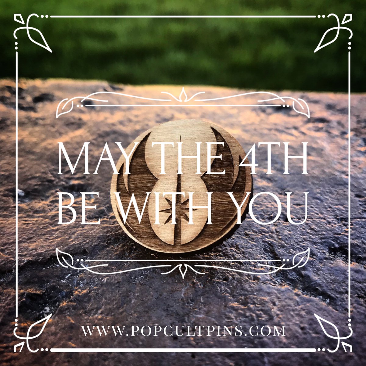 PopCultPins's tweet image. #FOIF not to mention #maythe4thbewithyou!!! Make today awesome! #PopCultPins #StarWars #LapelPin #HatPin #WhatMadeThis #GlowForge #PinLife #PinGame
